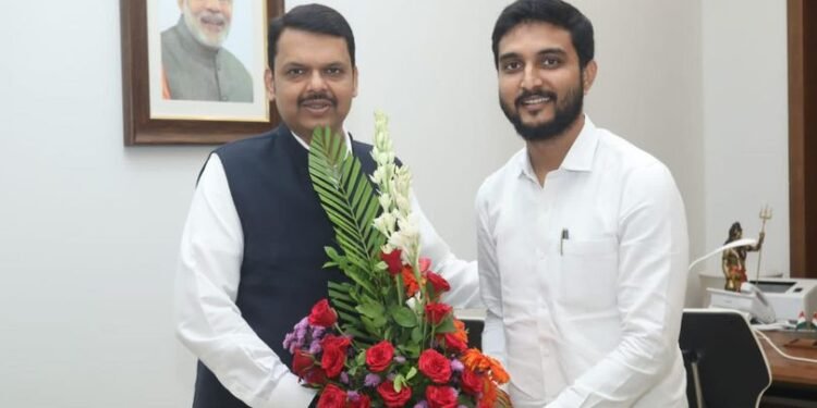 विवेक कोल्हे यांची मुख्यमंत्री फडणवीस यांच्यासोबत भेट, विधान परिषद उमेदवारीच्या चर्चांना उधाण