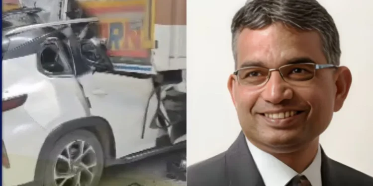 nashik news : नाशिकमधील भोंदूबाबांच्या निकटवर्तीयासह दोघांचा समृद्धी महामार्गावर भीषण अपघात; कंटेनर चालकाची चौकशी सुरू